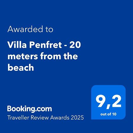 Villa Penfret - 20 Meters From The Beach Ile-Tudy Exterior photo